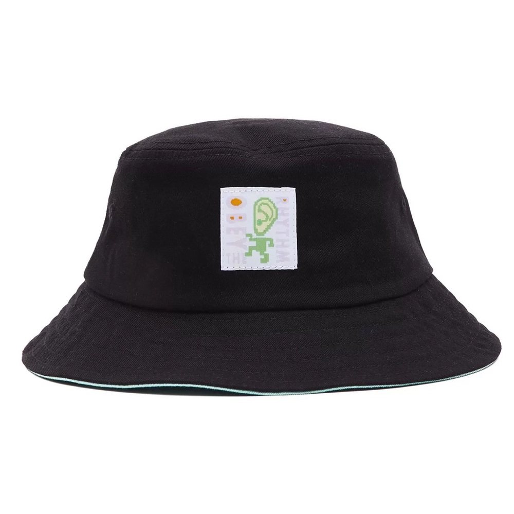 Obey The Rhythm Black & Mint Bucket Hat